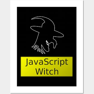 JavaScript Witch Posters and Art